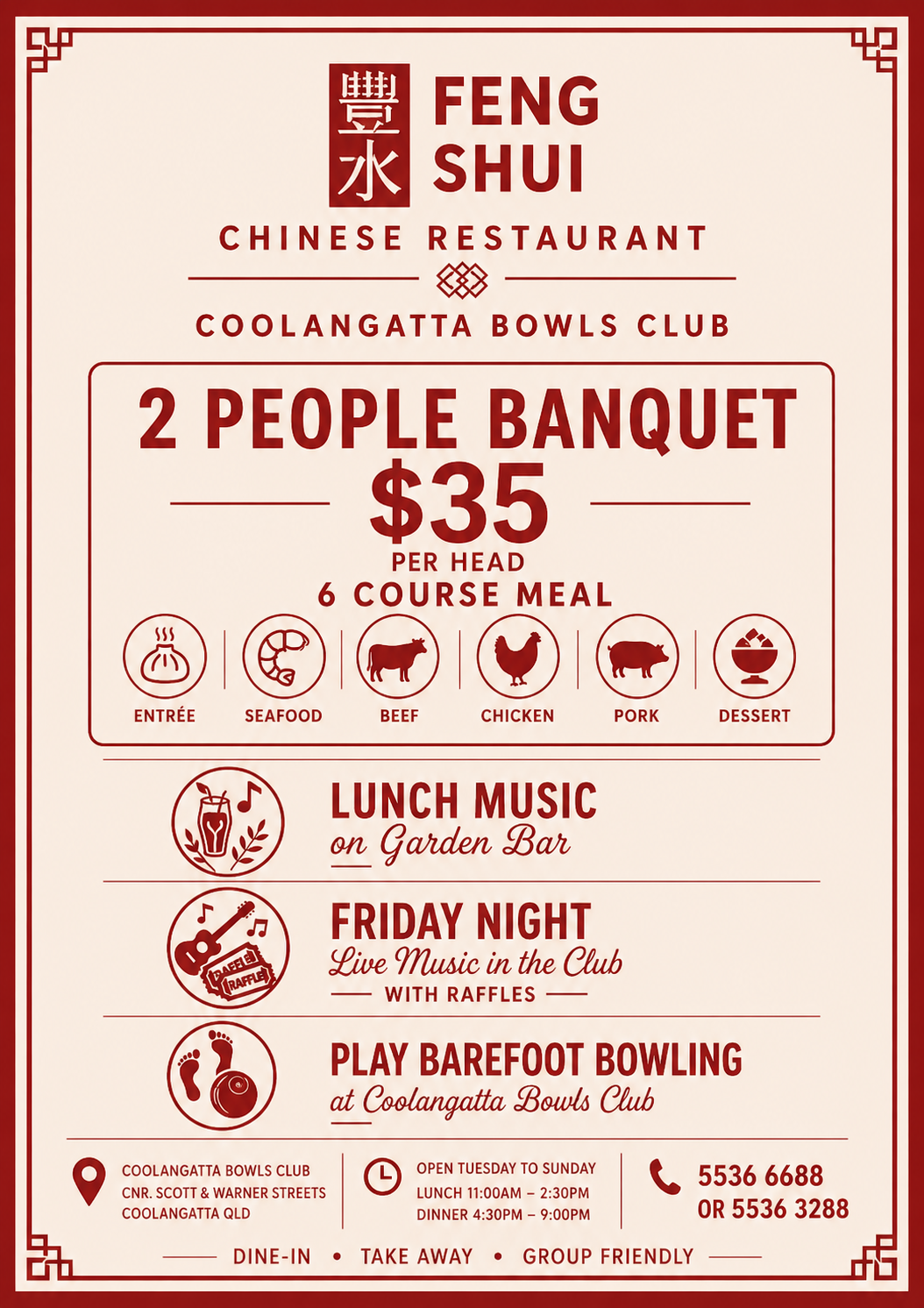 Banquet Menu